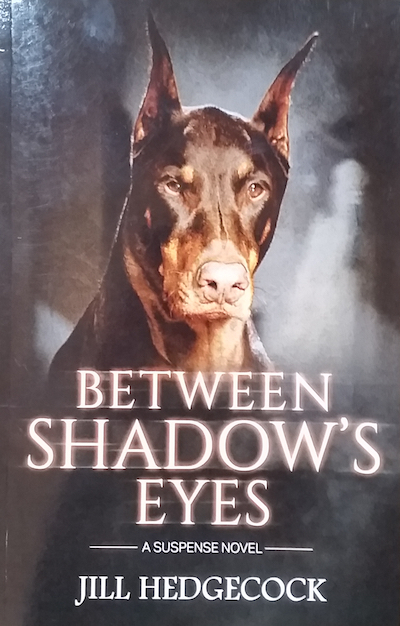 Book cover with dog.