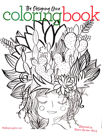 Book cover with uncolored ink drawing of woman with wild western vegetation.